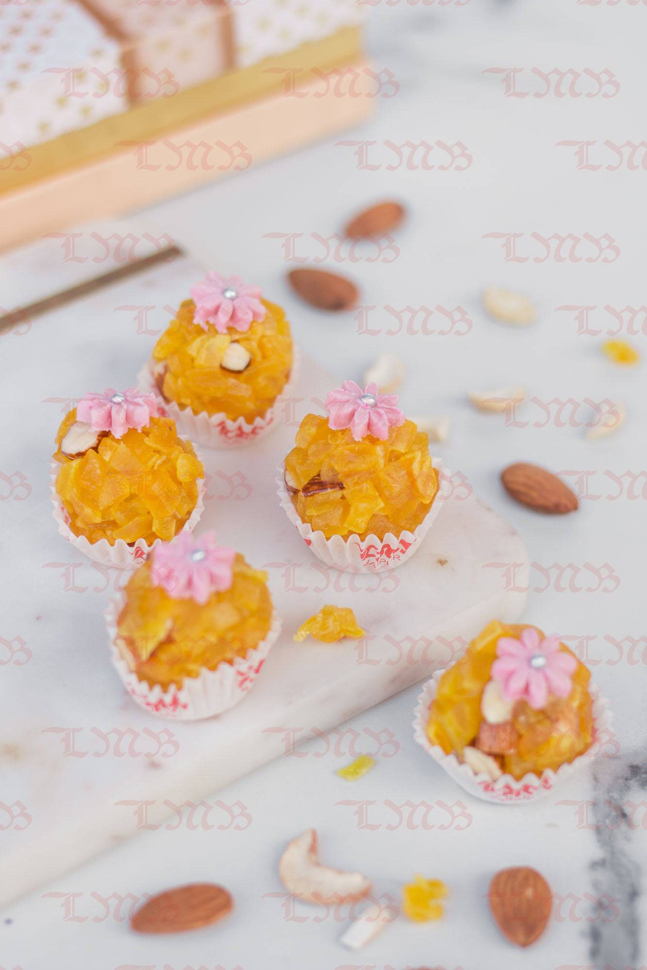 Mango Flower Laddu | Laxmi Misthan Bhandar - 500 gms - India shopping