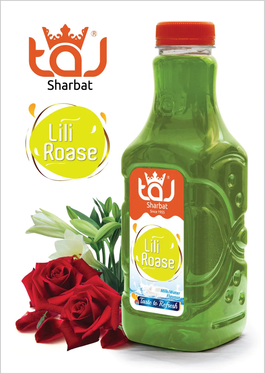 Taj Lili Rose Sharbat | 750 ml