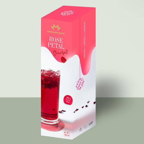 Maakhan Bhog Rose Petal Sharbat - India shopping