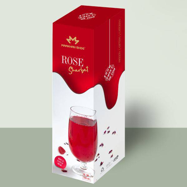 Maakhan Bhog Rose Sharbat - India shopping