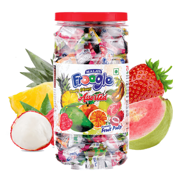 Assorted Froogle 600gm PET Jar - India shopping