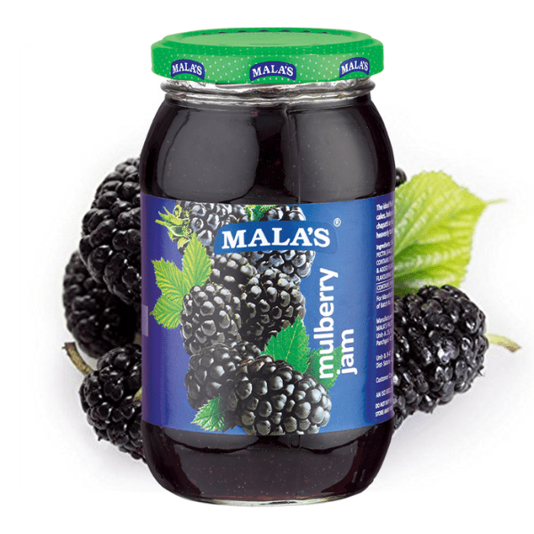 Mulberry Jam 500gm Glass Bottle - India shopping