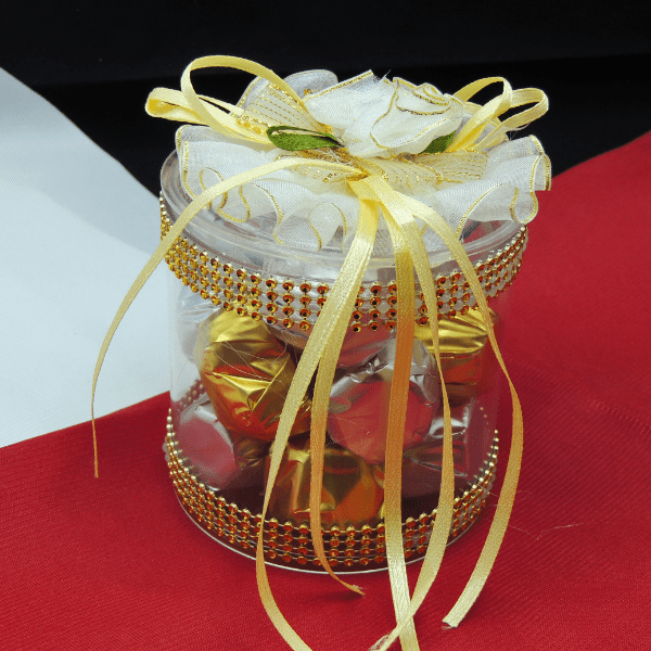 Manak indore Chocolate jar Diwali favour - 200 gms - India shopping