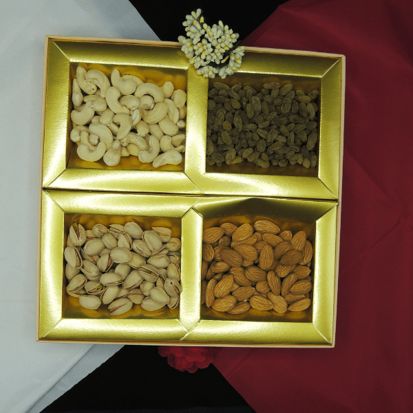 Manak Indore Healthy dryfruit box Diwali edition - 400 gms - India shopping