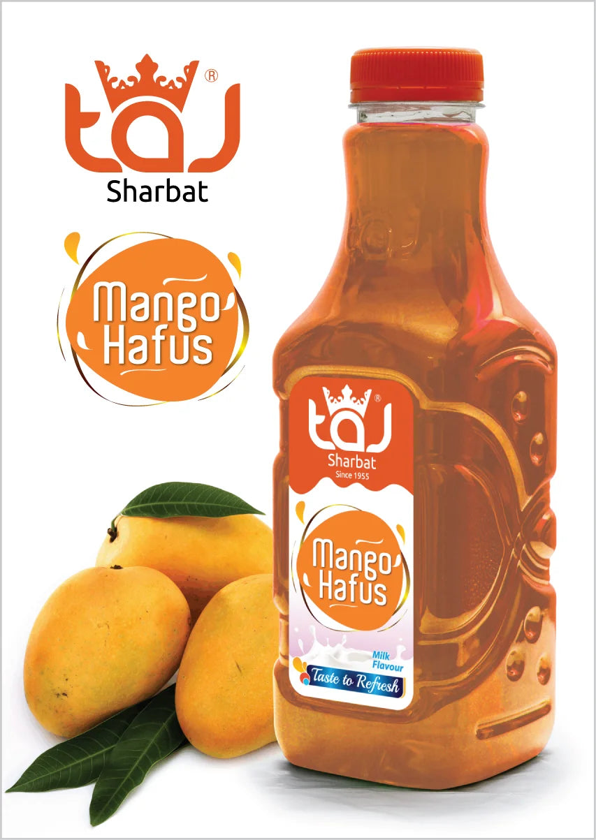 Taj Mango Alphanso Sharbat | 750 ml