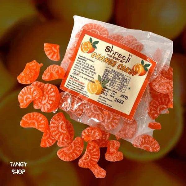 ORANGE CANDY Pack of - 50 gms - India shopping