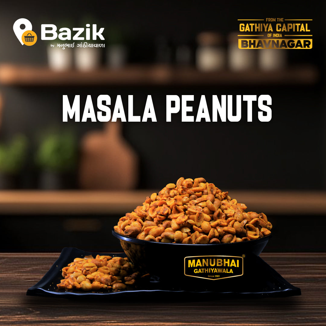 Manubhai Gathiyawala Masala Peanuts | 500 gms