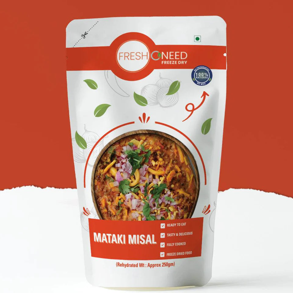 Fresh O Need Mataki Misal ( Maharastrian ) - Ready To Eat 250 gms