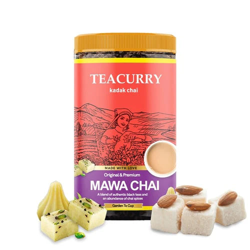 Mawa Chai - 100% Natural Mawa Chai Tea blended with Assam Black Tea - 200 gms