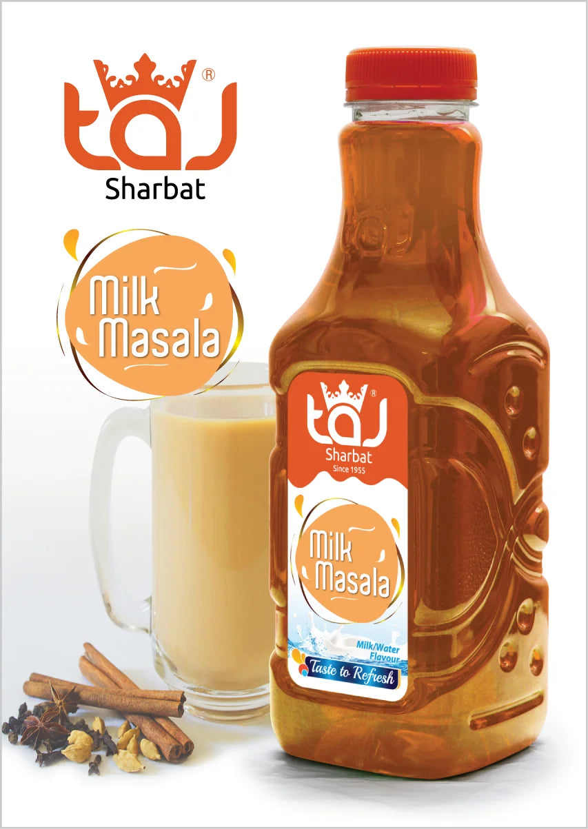 Taj Milk Masala Sharbat | 750 ml