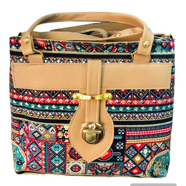 Rajasthani Jaipuri Print Bag-Misti Queen - India shopping