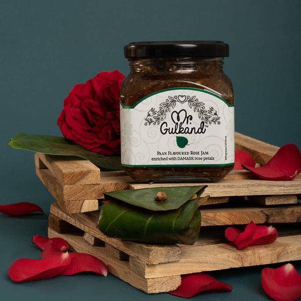 Mr. Gulkand Paan Flavour Gulkand - 300 gms - India shopping