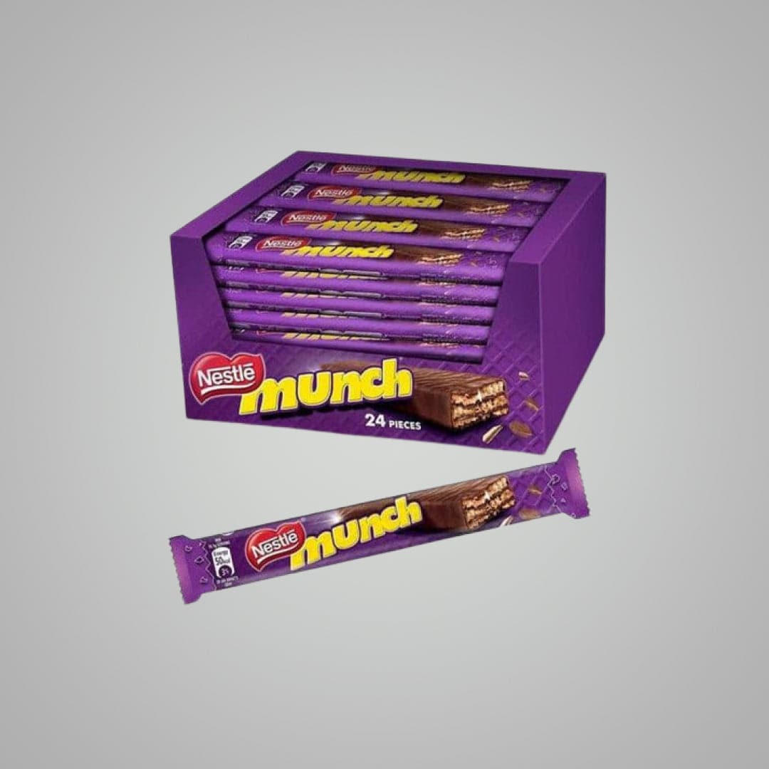 Munch Chocolate Classic PAck Of 10 - 50 gms - India shopping