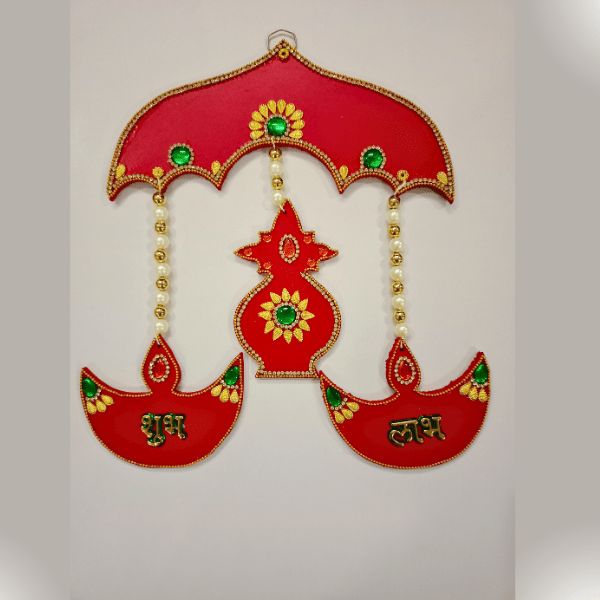 Nilanchal Handicraft Indore Subh Labh wall Hangings for Decor - India shopping
