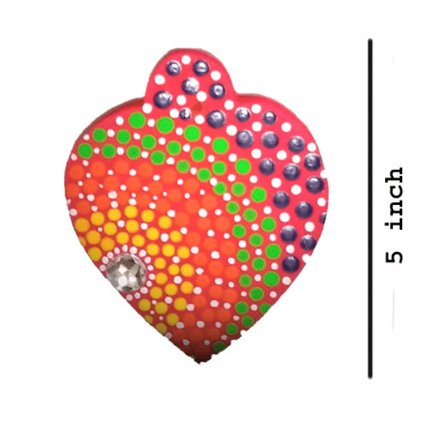 Nilanchal Handicraft Indore Roli-Chawal Platter (Mdf Based Set of 2) - India shopping