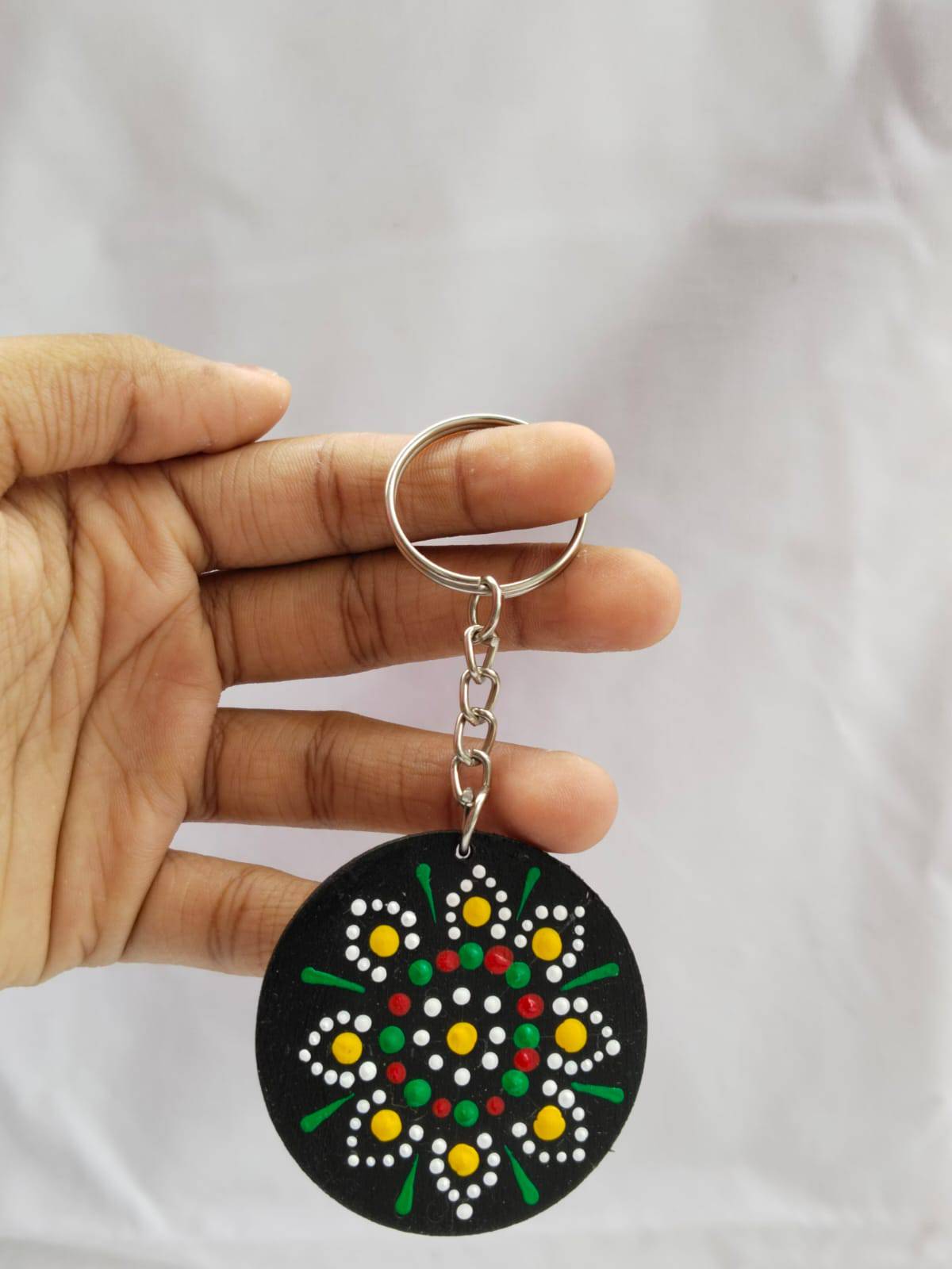 Hand Made Key Chains Set Of 4 - India shopping