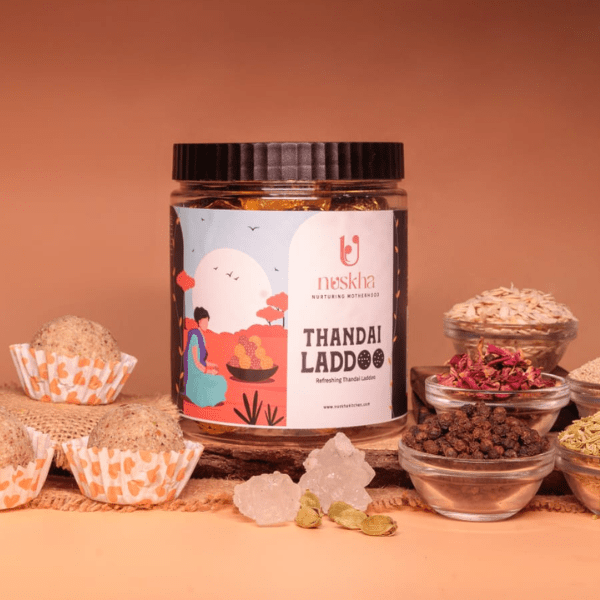 Nuskha Kitchen Thandai Laddoo 500 gms - India shopping