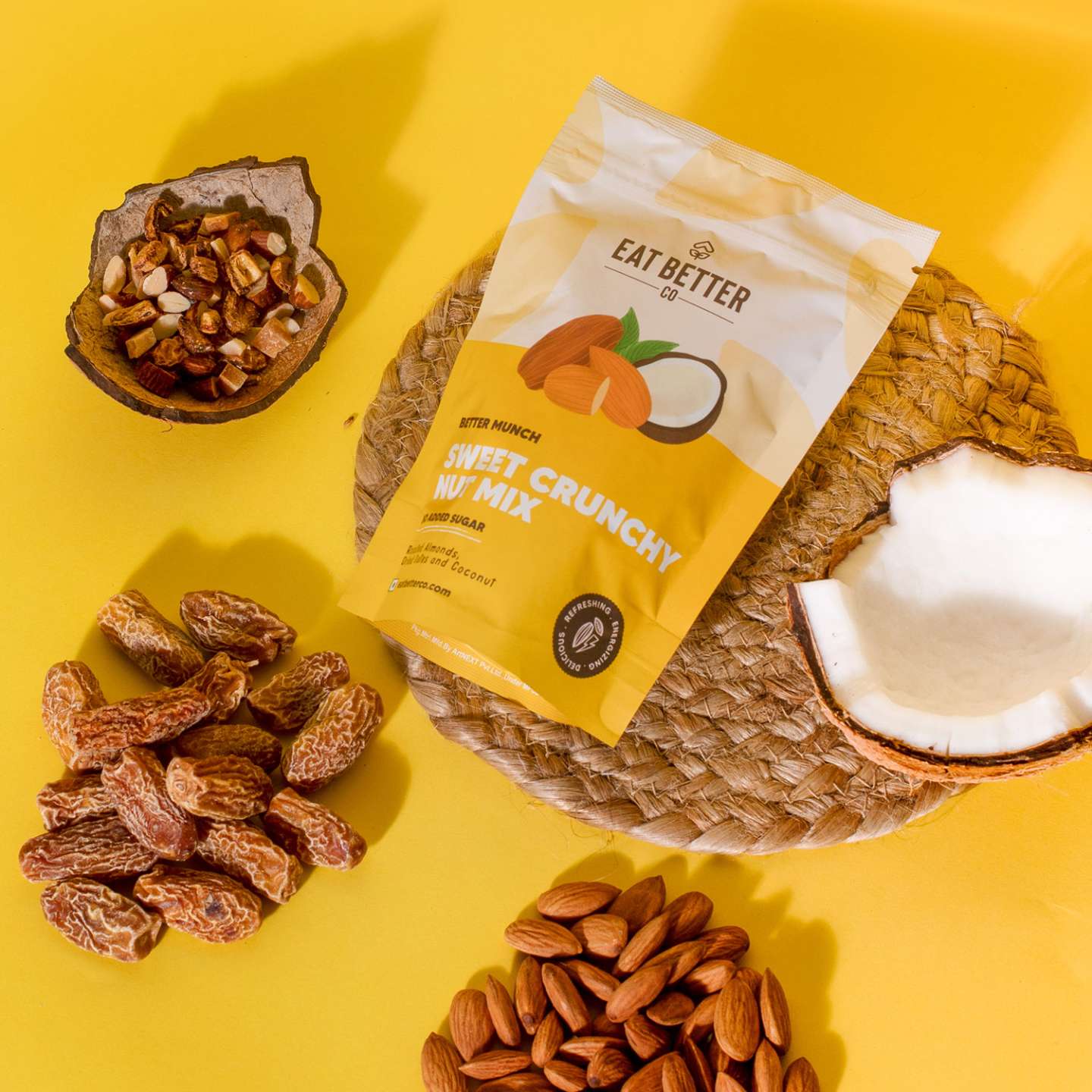 Eat Better Co Sweet Crunchy Nut Mix - 200 gms