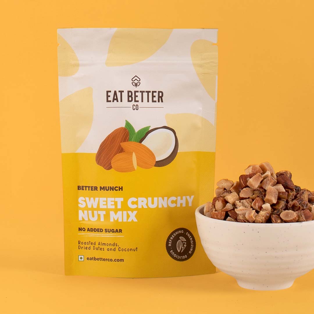Eat Better Co Sweet Crunchy Nut Mix - 200 gms
