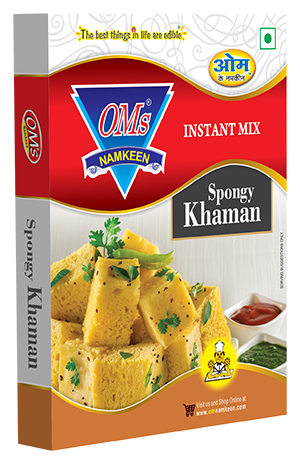 Om Namkeen Instant Khaman Mix - 500 gms