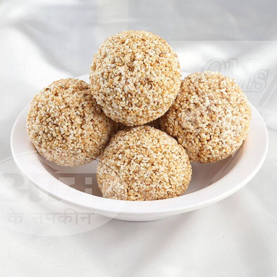Om Namkeen Rajgeera Dana Laddu - 200 gms - India shopping
