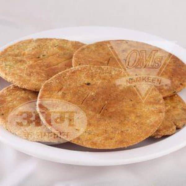 Om Namkeen's Masala Bhakeri - 200 gms - India shopping
