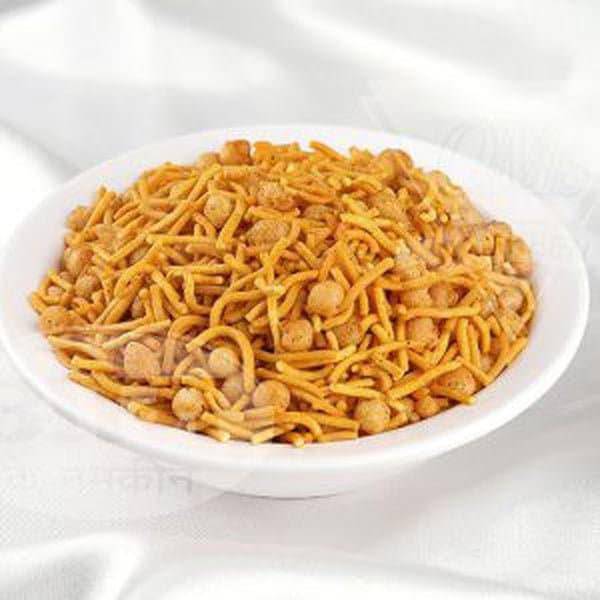 Om Namkeen's Poha Sev Boondi - 250 gms - India shopping