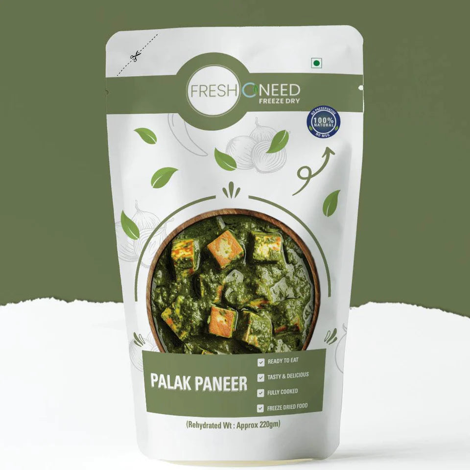 Fresh O Need Palak Paneer - Ready To Eat 220 gms