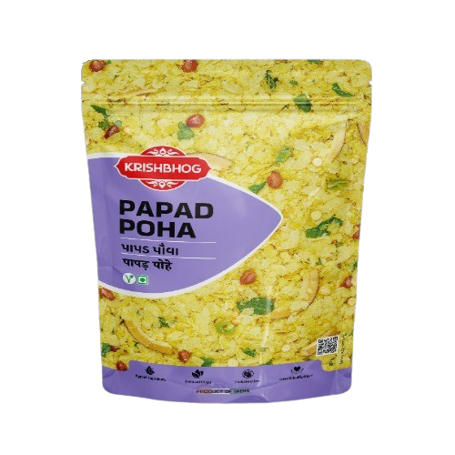 Krish Bhog Sweets Papad Poha | 400 gms