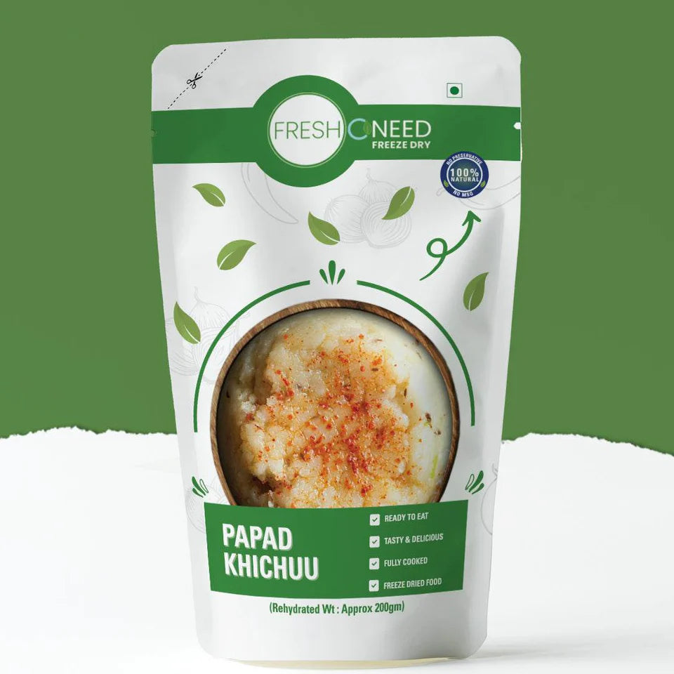 Fresh O Need Papad Khichuu ( with masala ) - Ready To Eat 200 gms