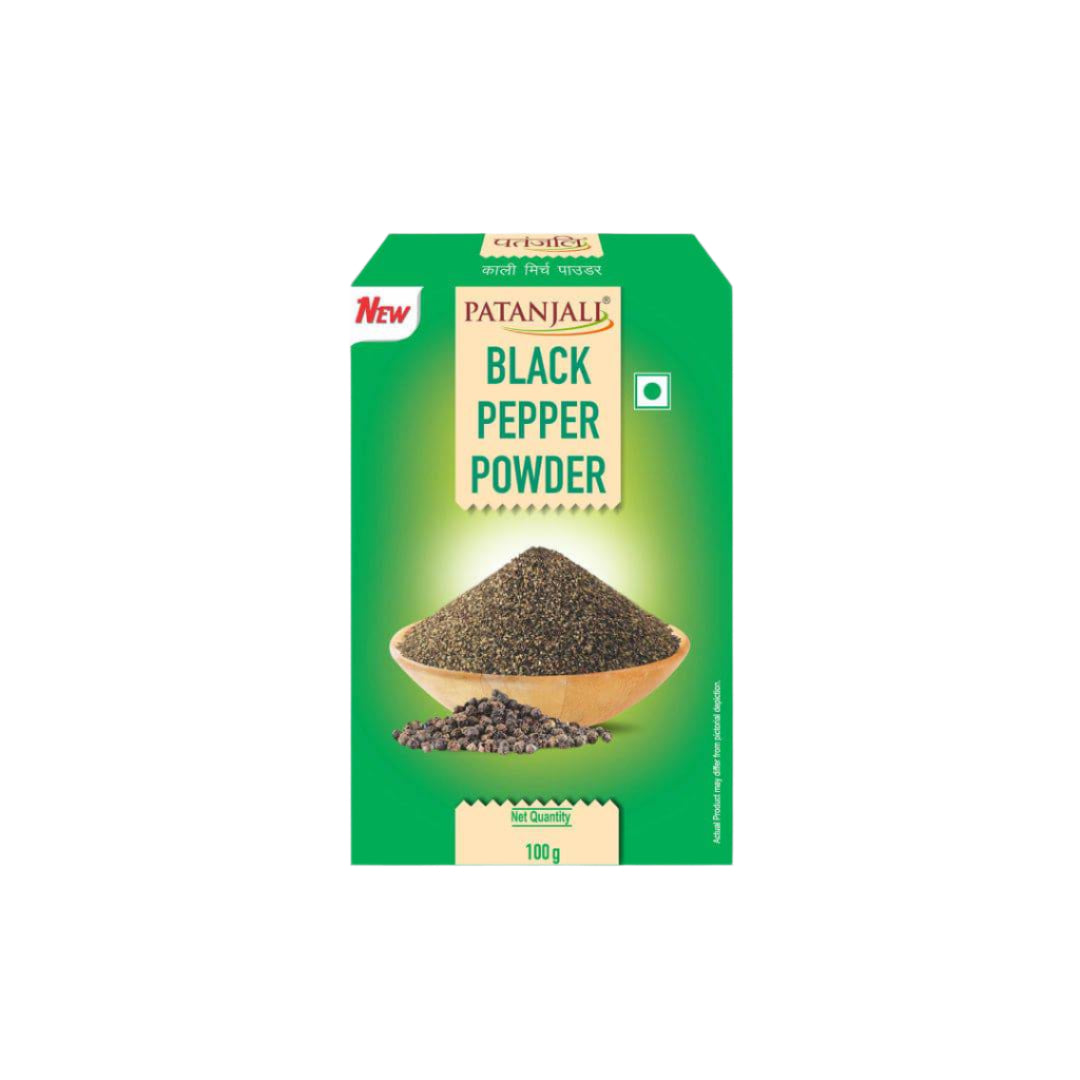 Patanjali Black Pepper Powder - 100 gms - India shopping