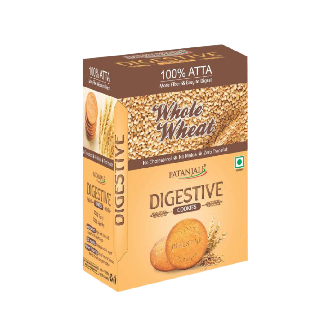 Patanjali Digestive Cookies - 250 gms - India shopping