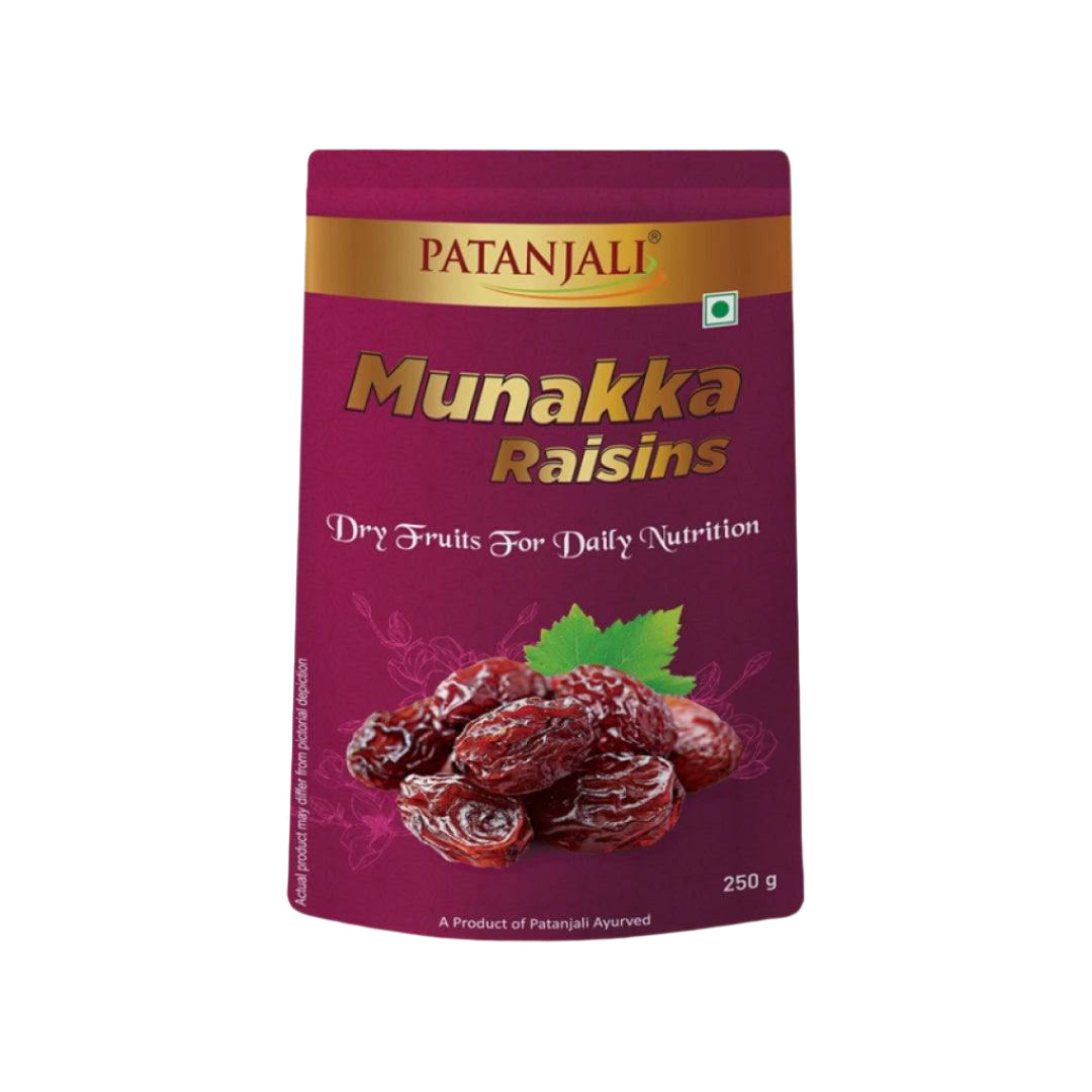 Patanjali Munakka Raisin - 250 gms - India shopping