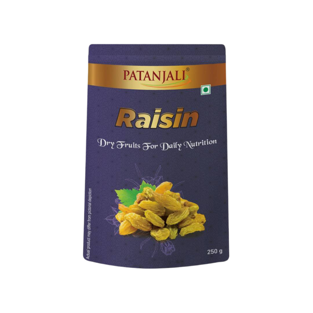 Patanjali Raisins (Kishmish) - 250 gms - India shopping