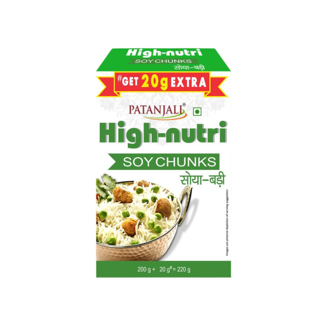 Patanjali Soya Chunks - 250 gms - India shopping