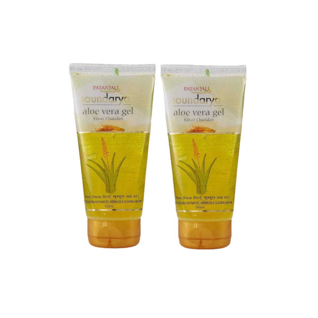 Aloevera Gel K.Chandan Combo for Face, Skin & Hair 150 ML(Pack of 2) - India shopping