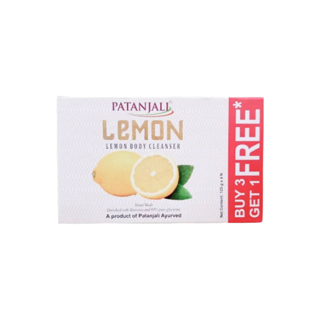 Patanjali Lemon Body Cleanser 125g C.o. B3G1 Free - 375 gms - India shopping