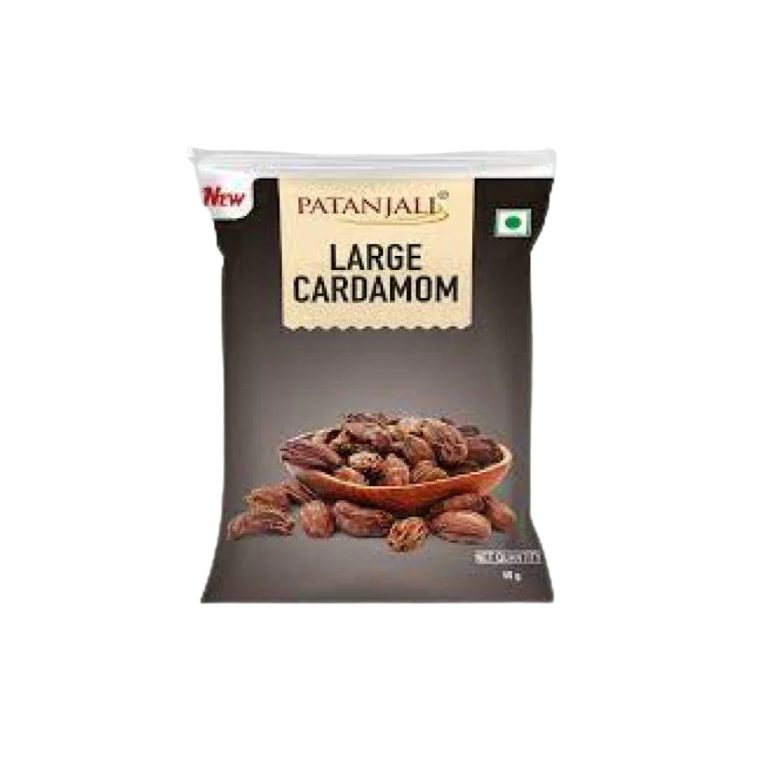 Patanjali Large Cardamom - 50 gms - India shopping