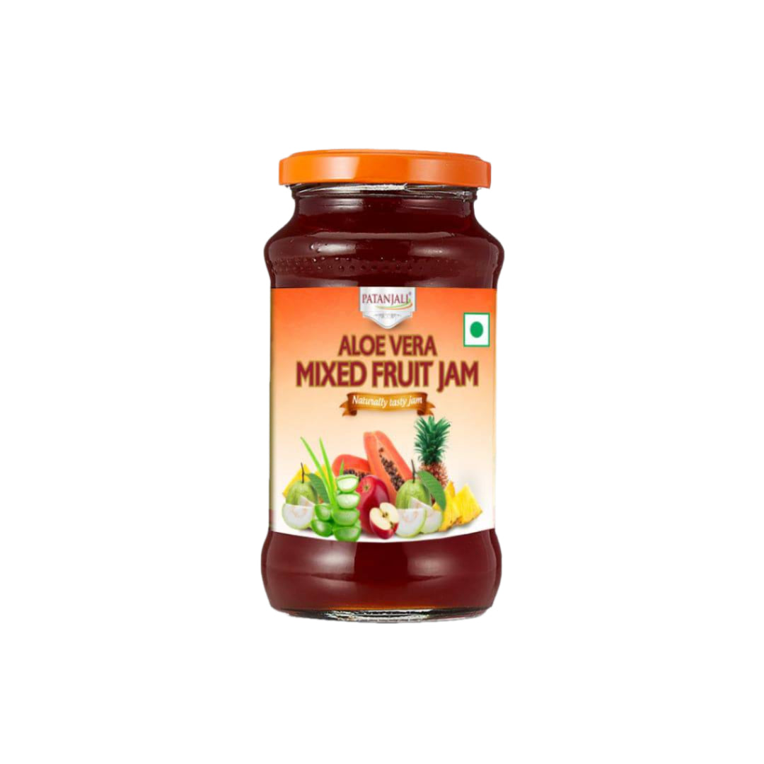 Patanjali Aloevera Mixed Fruit Jam - 500 gms - India shopping