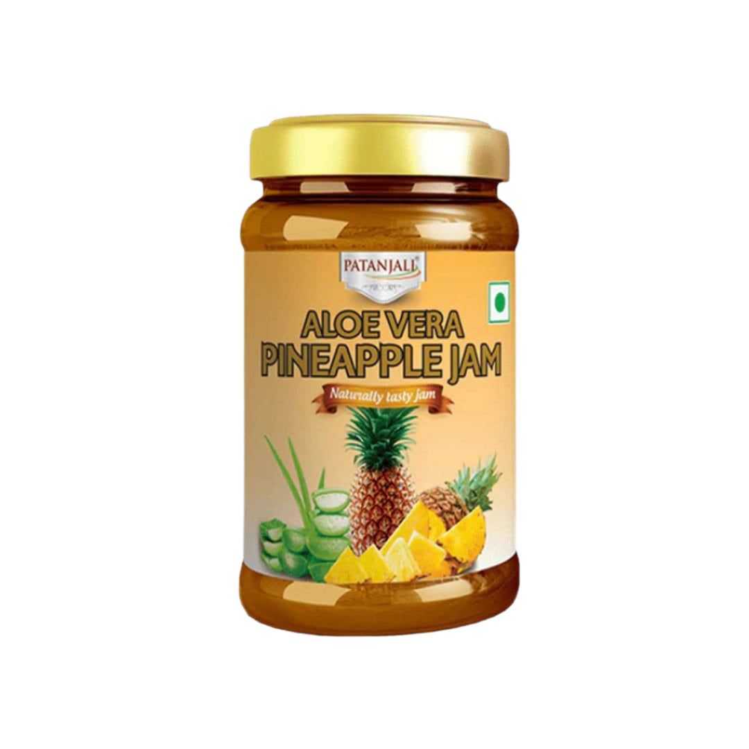 Patanjali Aloevera Pineapple Jam - 500 gms - India shopping