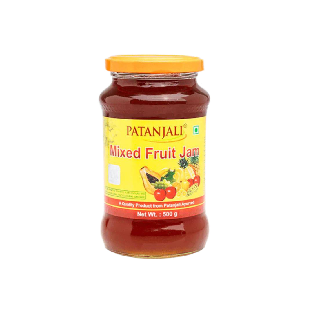 Patanjali Mixed Fruit Jam - 500 gms - India shopping