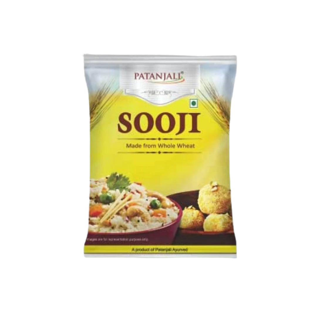 Patanjali Sooji - 500 gms - India shopping