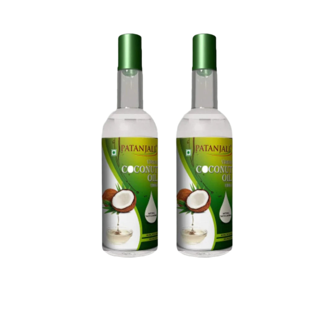 Patanjali 100% Pure Virgin Coconut oil 250ml Combo (pack of 2) - India shopping