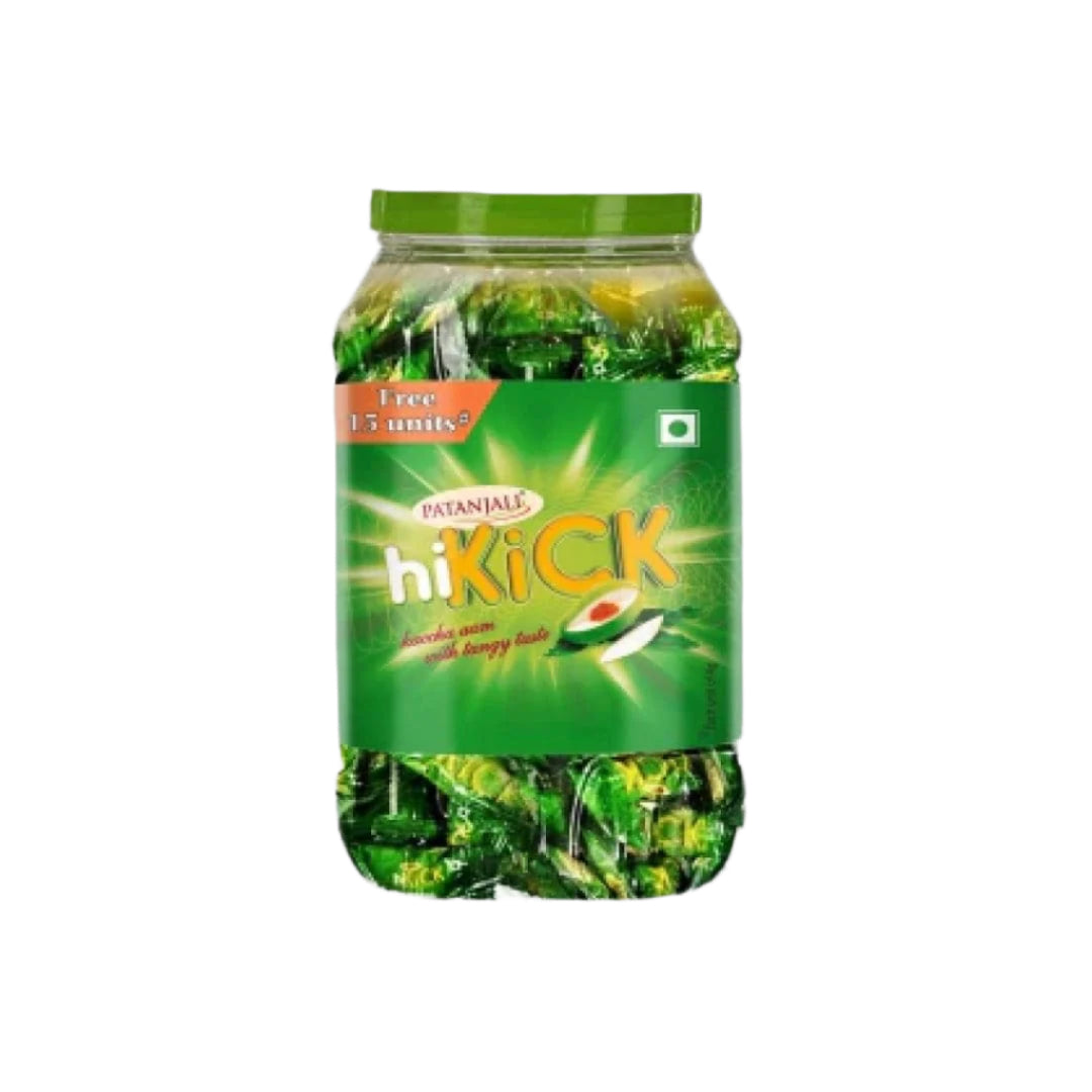 Patanjali Hikick CandyKacha Aam (Jar) - 600 gms - India shopping