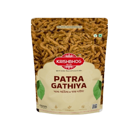 Krish Bhog Sweets Patra Gathiya | 400 gms