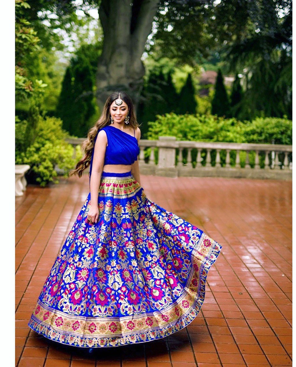 Latest Banarasi Silk Lehenga With Zari Weaving Work | Ready To Wear