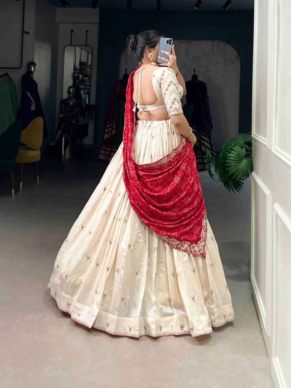 Latest Lehenga Choli With Sequins, Thread And Embroidery Work | Ready To Wear