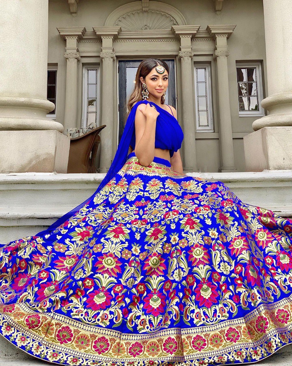 Latest Banarasi Silk Lehenga With Zari Weaving Work | Ready To Wear