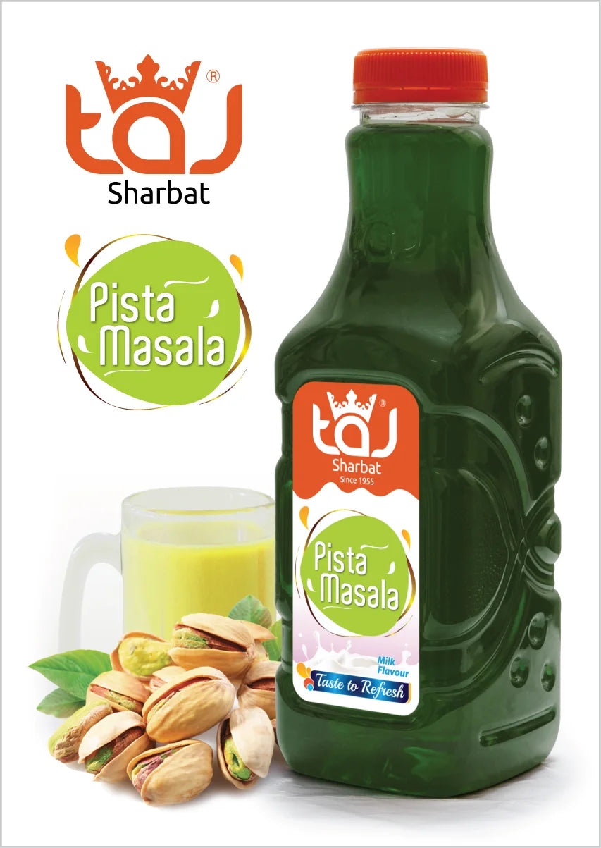 Taj Pista Masala Sharbat | 750 ml