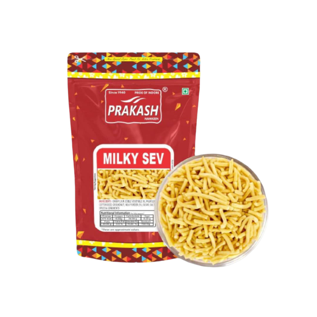Prakash Namkeen Doodh Sev - 250 gms - India shopping